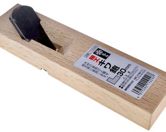 Umebachi Ryoma 30mm One Side Skewed Rabbet Plane Kiwaganna Kanna Wood Work Tool for Joinery Flush Rebate Trimming Cabinetry Wood Furniture