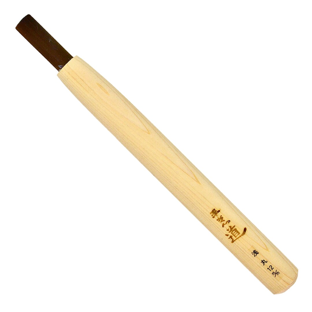 Michihamono Japanese Wood Carving Tool 12mm Shallow U Gouge, With ...