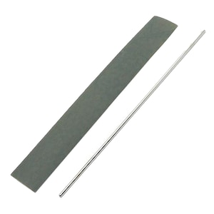 Kyoshin Elle Leather Edger Sharpener Set Leathercraft Edge Beveller Sharpening Honing Grinding Edging Stropping Kit, Sandpaper & Guide Rod