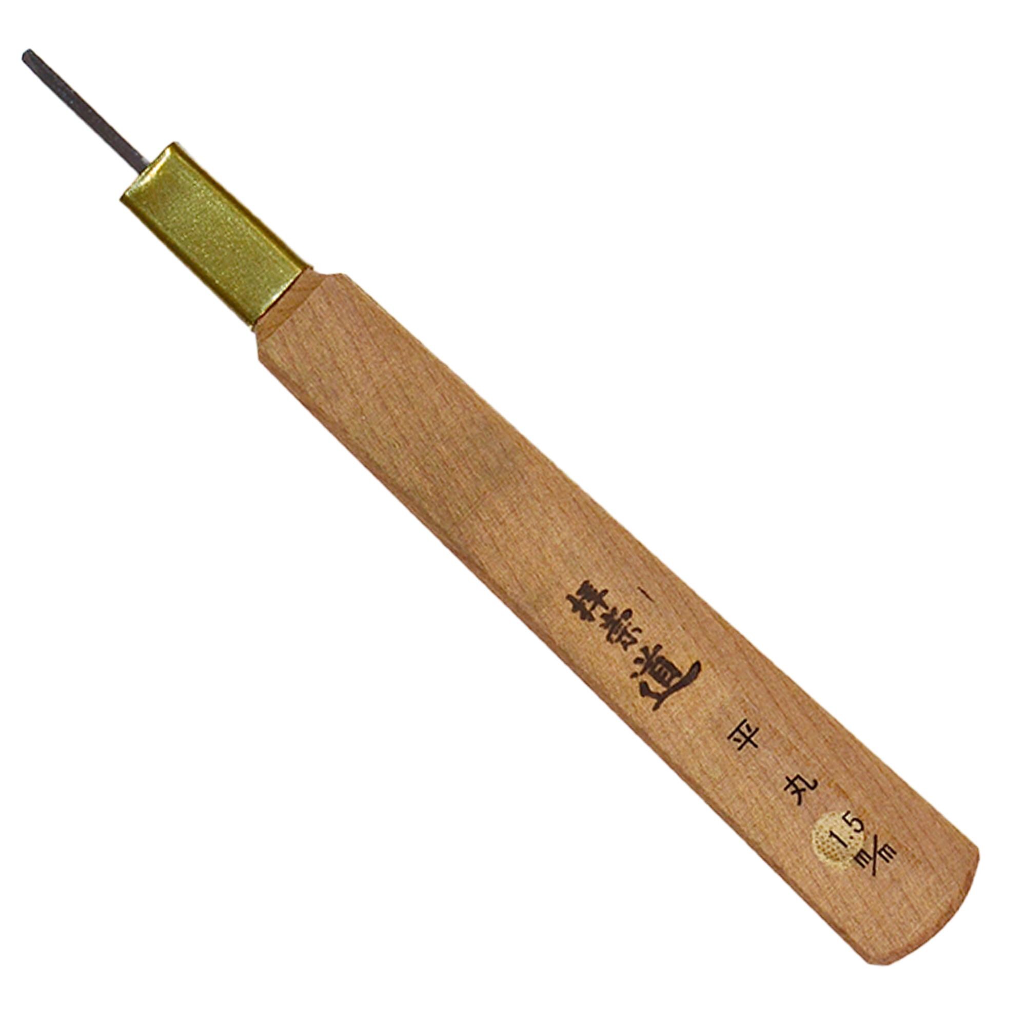 Michihamono 7 Piece Wood Carving Gouges & Chisels Woodblock