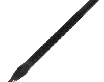 Seiwa Leathercraft Tool 1x5mm Pricking Iron Hand Stitching Chisel Single Prong Diamond Point Stitch Punch, to Pierce Sewing Holes in Leather