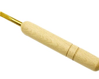 Craft Sha Leathercraft Spoon Shape Modeling 5mm Leather Embossing Shaping Tool for Leather Carving Tooling Detailing & Surface Modeling Work