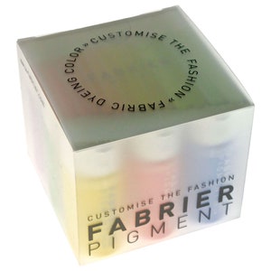 Seiwa Fabrier Water-Based Leathercraft Fabric Dyeing Set, with 8-Piece 35ml Color Dyes & Diluent, for Leather and Textile Painting