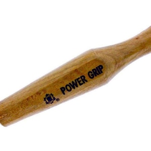 Mikisyo Power Grip Japanese Wood Carving Tool 7.5mm Woodcarving Round U Gouge Chisel, with Wooden Handle, to Carve Grooves in Woodworking