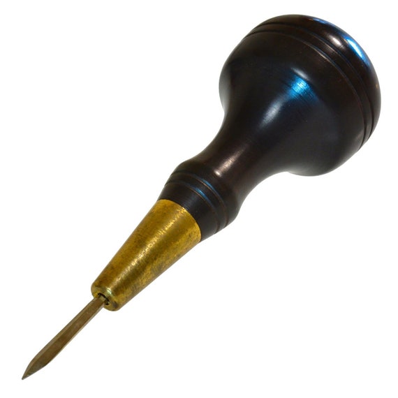 Leathercraft Tool 5mm Black Brown Diamond Point Leather Stitching