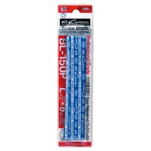 NT Cutter x6 Spare Blade BL-150P Heavy Duty Snap-Off Blade 100mmx0.45mm L Series Box Cutter Utility Knife Professional Cutting Tool