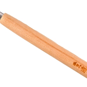 Michihamono 12 mm ミディアムスイープ木工Uガウジ日本製木彫りツール、青紙鋼（青紙No.2）ブレード付き、溝を彫るための