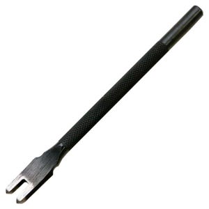 Strumento per lavorazione della pelle Seiwa 2 x 6 mm Punzone per cuciture con punta diamantata a 2 punte, per forare i fori di cucitura nella lavorazione della pelle