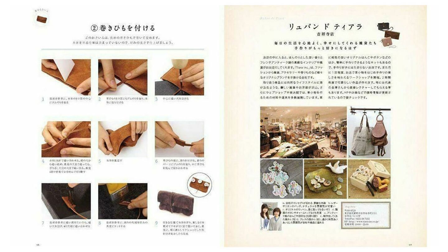 Studio Tac Creative Leather Wallet & Purse Making Japanese