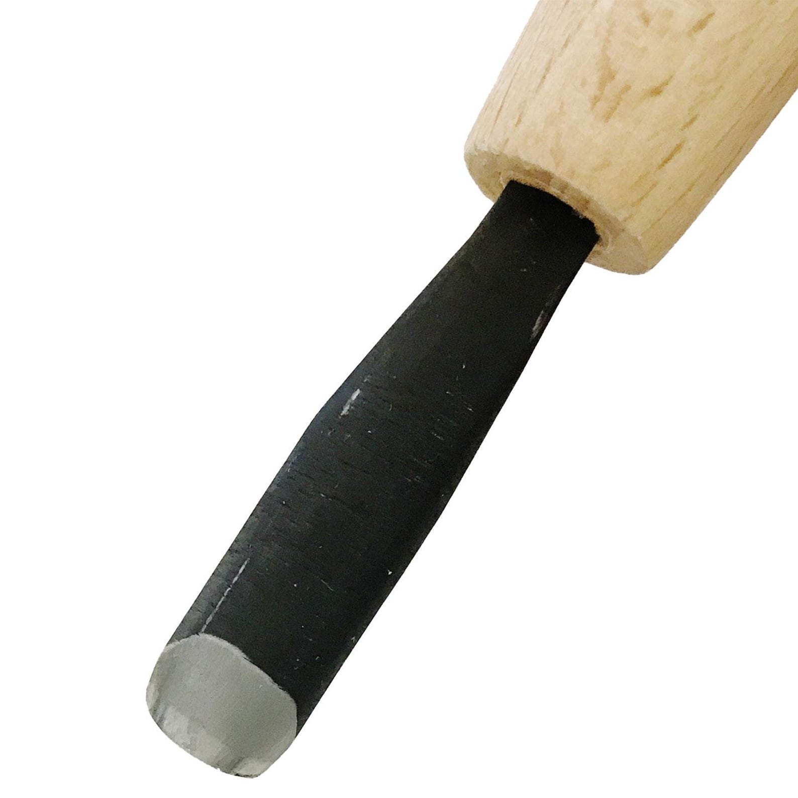 Seigen No. 6 Japanese Wood Carving Tool 9mm Round U Gouge for ...
