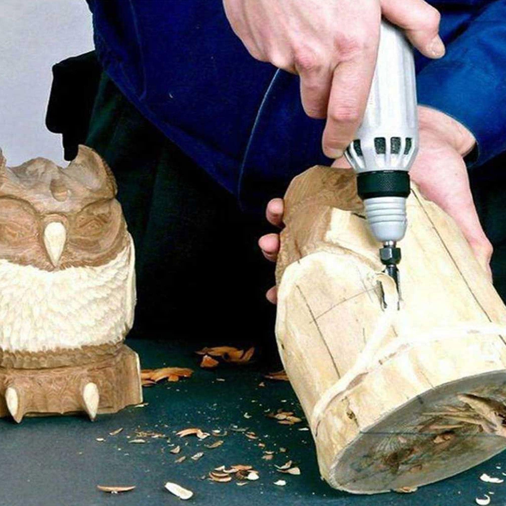 Automach HCT-30S Deluxe Power Carver & Rotary Tool Aluminum Body ...