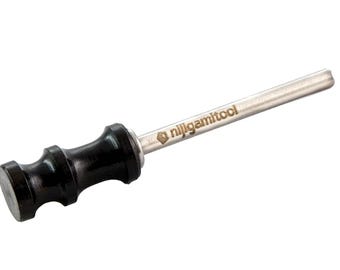 Nijigami Leathercraft Edge Slicker 3mm Drill Bit Burnisher 3.5 - 6mm