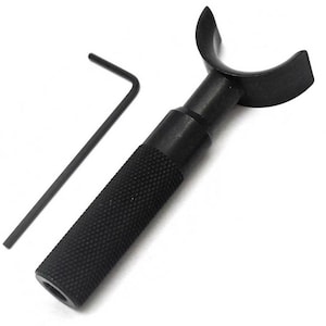 Kyoshin Elle Ultimate Leathercraft Tool Large 13mm Adjustable Black Leather Carving Swivel Knife, with Allen Key, for Leatherworking