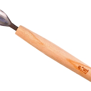 Michihamono Tendo 日本製木彫りツール 24mm クラフトチゼル Uガウジ ハイスピードスチールブレード付き 木工で溝を彫るための