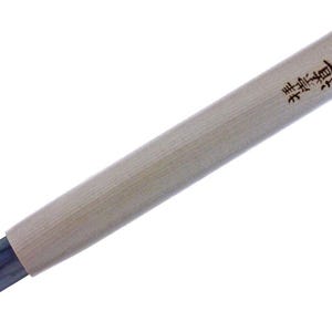 Herramienta manual japonesa para tallar madera Michihamono, gubia en U grande de 18 mm, recta y poco profunda, con hoja de acero de alta velocidad para tallar madera.