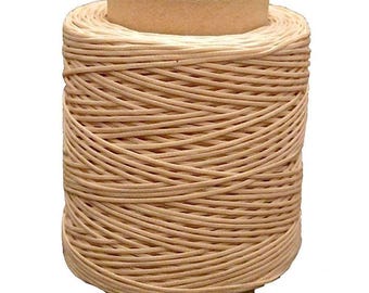 Seiwa Leather Sewing 0.8mm Natural 100m Waxed Polyester Leathercraft Thread