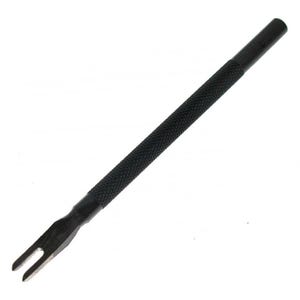 Strumento per la lavorazione della pelle Seiwa 2 x 4 mm, scalpello per cucire, punzone a punta di diamante a 2 punte, per praticare fori di cucitura nella lavorazione della pelle