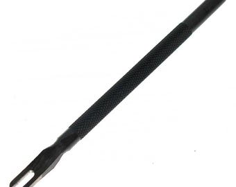Seiwa Leathercraft Tool 2x4mm Pricking Iron Stitching Chisel 2-Prong Diamond Point Stitch Punch, to Pierce Sewing Holes in Leather Working