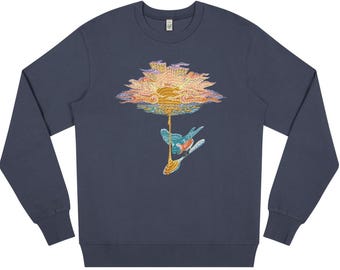 Geborduurde trui: Daylight - biologisch katoen - sweater