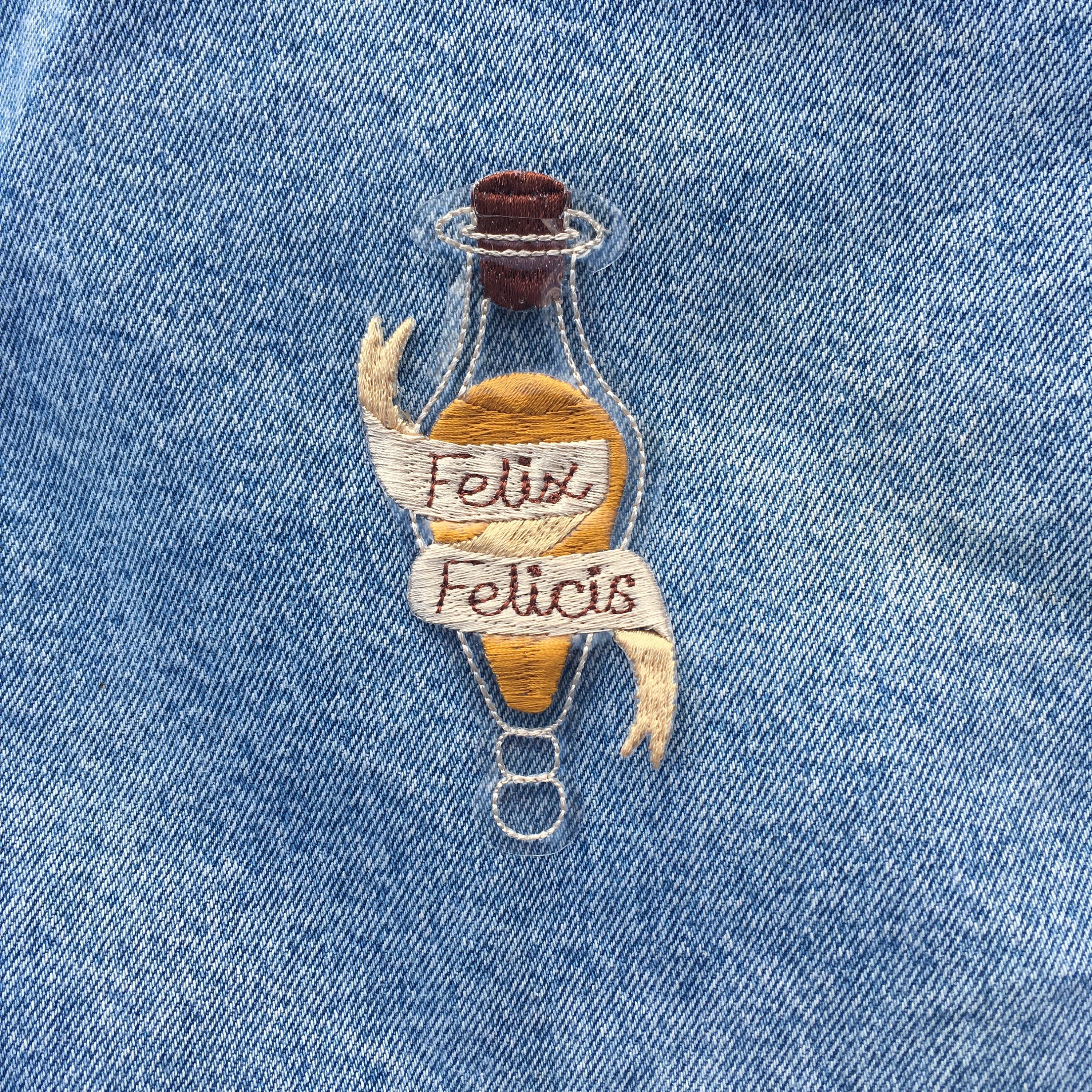 Embroidered Patch: Felix Felicis - Liquid Luck