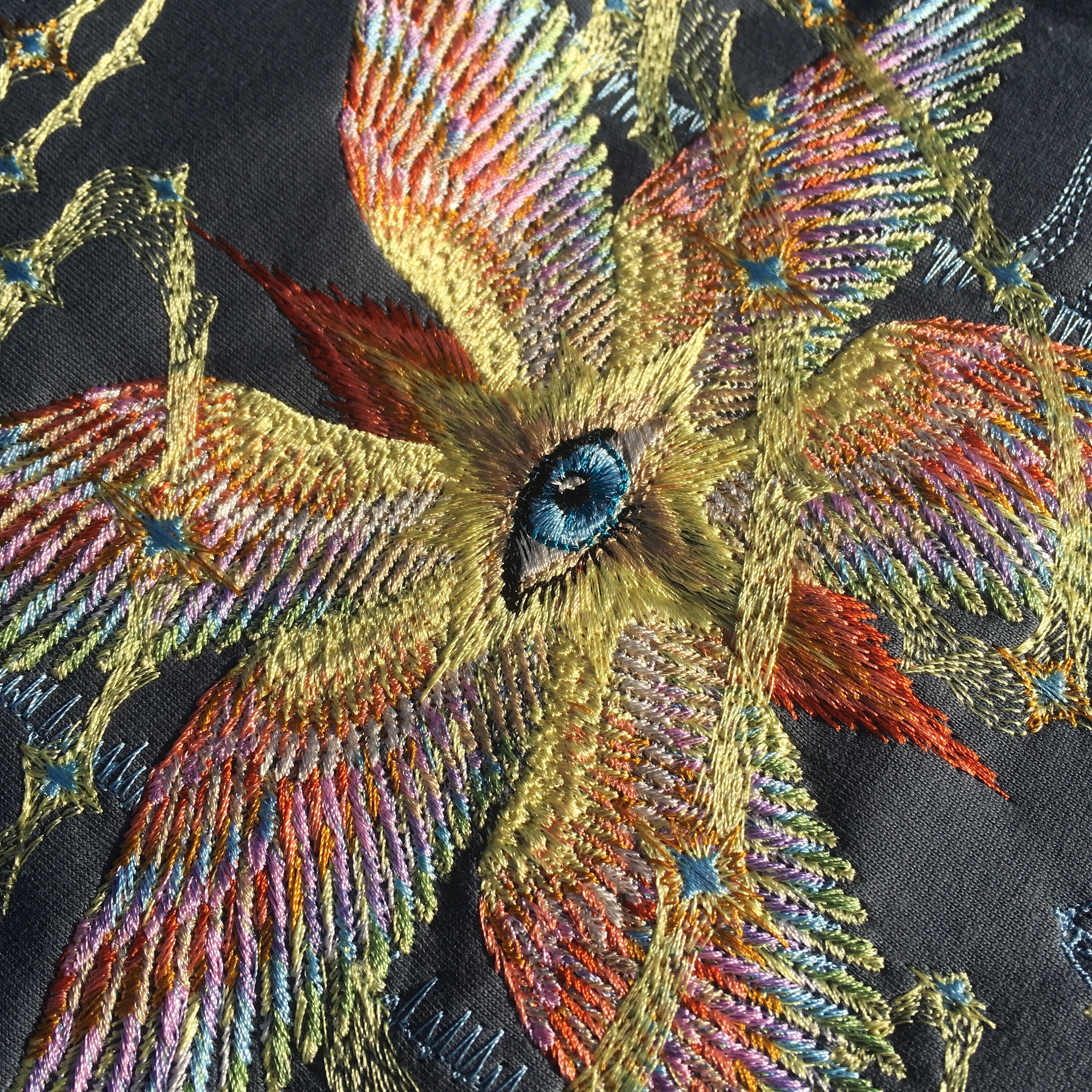 Embroidered T-shirt : Angels Fly - Merch - Organic - Etsy
