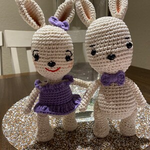 Pareja de conejitos de Pascua (Easter Bunnys)