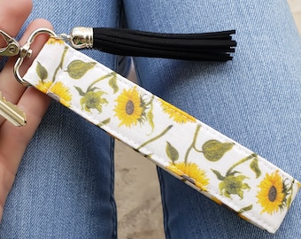 Sonnenblume Armband Keychain | Sonnenblume Schlüsselband | Sonnenblume Schlüsselanhänger | Blumen Schlüsselbund | Hidden Disability Unsichtbare Behinderungen