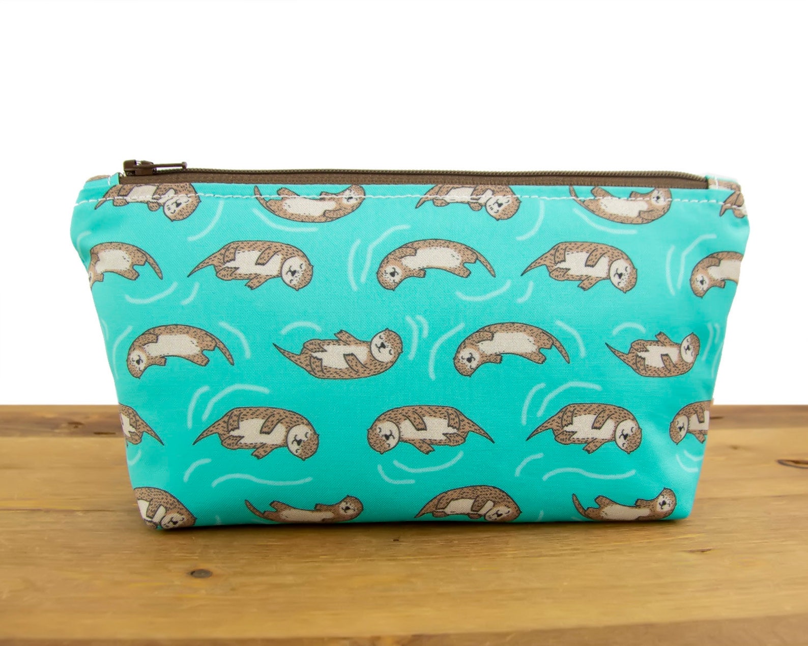 Otter Pouch Cute Otter Makeup Bag Sea Otter Gifts Cute | Etsy