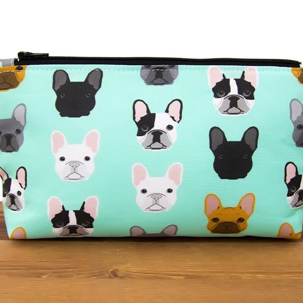 French Bulldog Makeup Bag | Frenchie Cosmetic Bag | French Bulldog Gifts | Makeup Organizer | Make Up Bag | Dog Lover Gift | Frenchie  #48