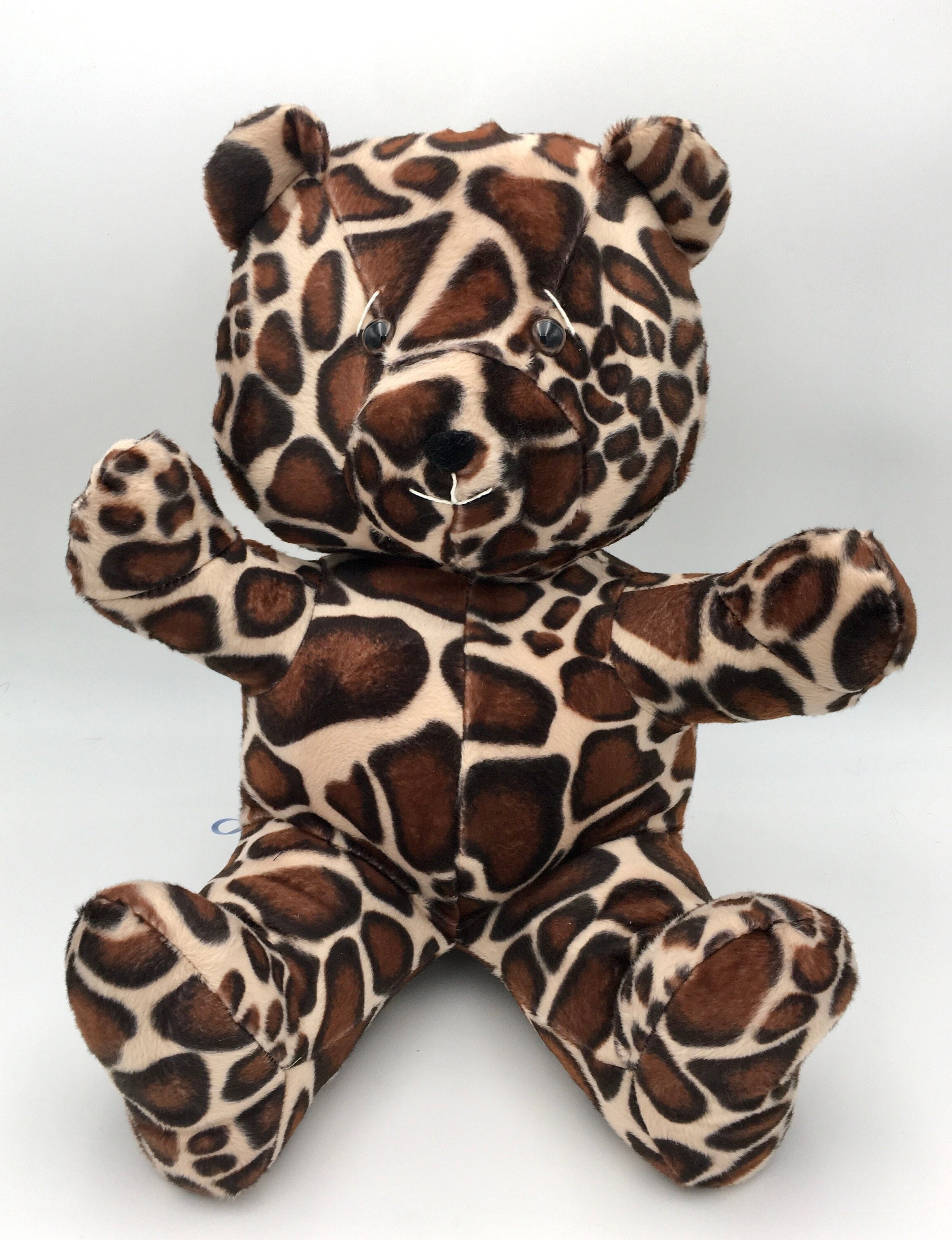 Ours Sofy - Ours en Peluche Fausse Fourrure Girafe