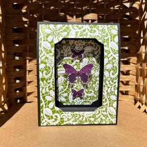 Carte pop-up tente, carte tente pop-up joyeux anniversaire, carte tente pop-up florale, carte tente pop-up interactive 3D, papillons, cartes papillon 3D