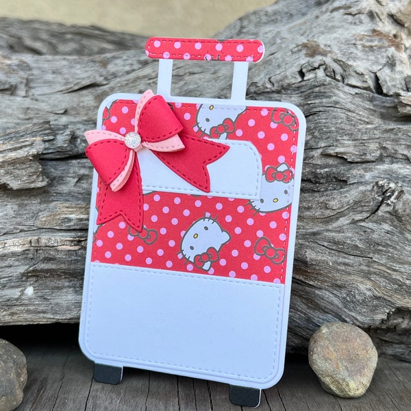 Suitcase Card Box Etsy