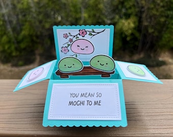 Mochi Pop Up Box Card: Handmade Birthday Card