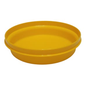 VTG 70s Tupperware Seal N Serve Bowl Harvest Yellow No Lid 1206-13 Collectible Vintage 1970s