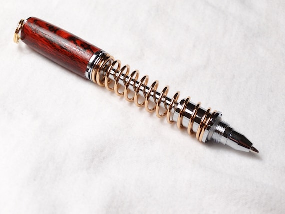 Pen Kits in Gold with Predrilled Olive Blank Shock Absorber Damper