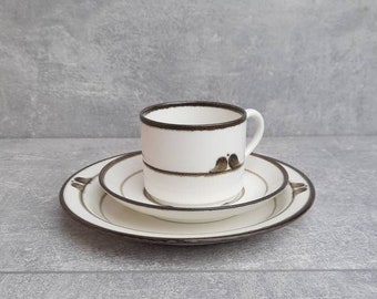 Rörstrand NORDICA Coffee set. Swedish design by Carl Harry Stalhane. Cup Saucer and plate in Mint Condition. Scandinavian Design