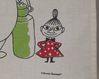 Moomin kitchen towel by Finlayson, linen-cotton, tea towel - Etsy 日本