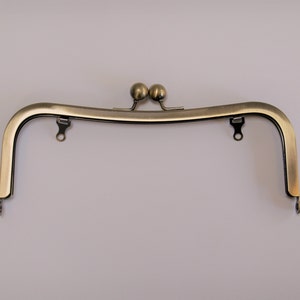 Portemonnee Frame / Antiek Messing / 200mm / 8"