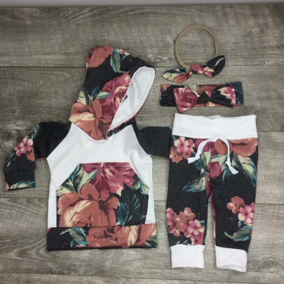 baby girl hoodie outfit