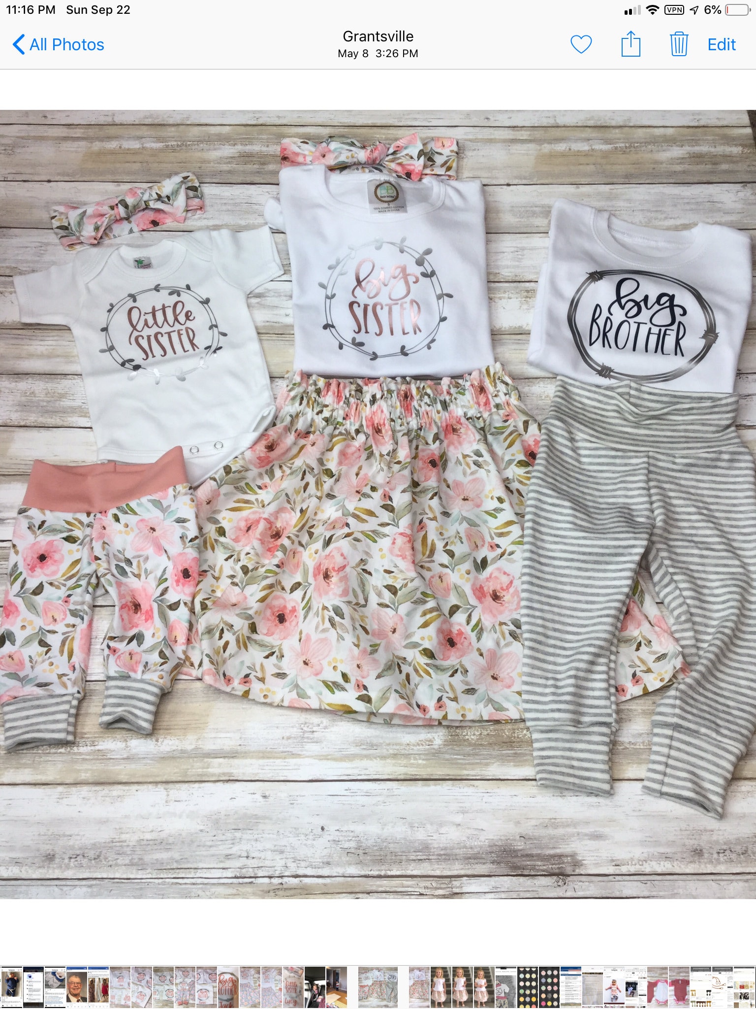 Personalized Baby Gifts Girl Floral Outfit Personalized Coming Etsy