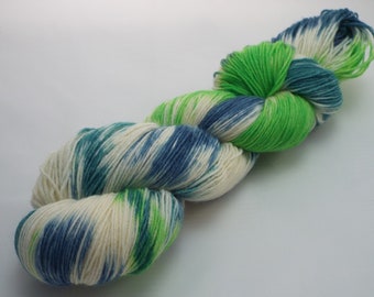 handgefärbte Sockenwolle, hand dyed Yarn, Sock yarn, Wool