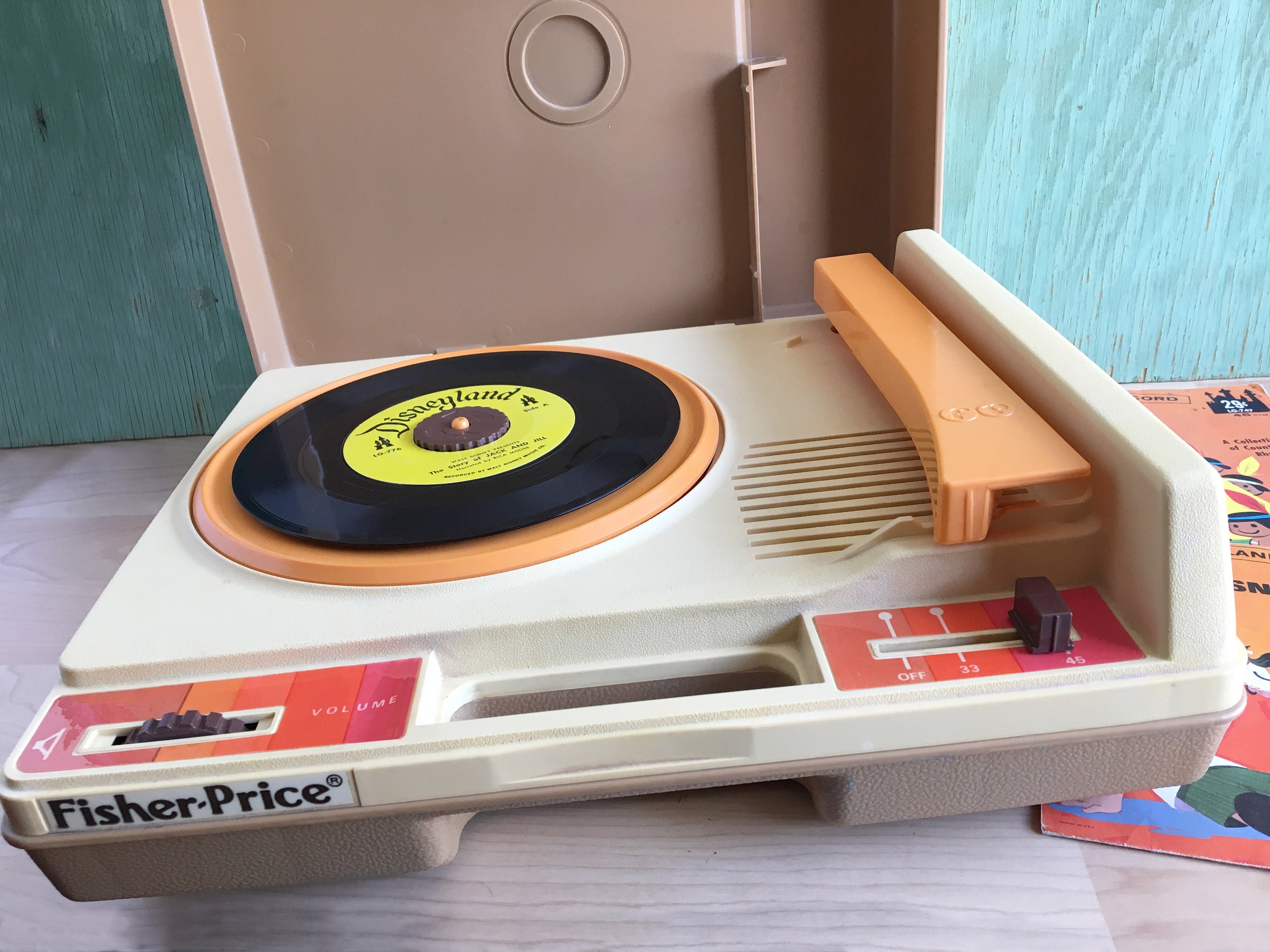 fisher price portable record player