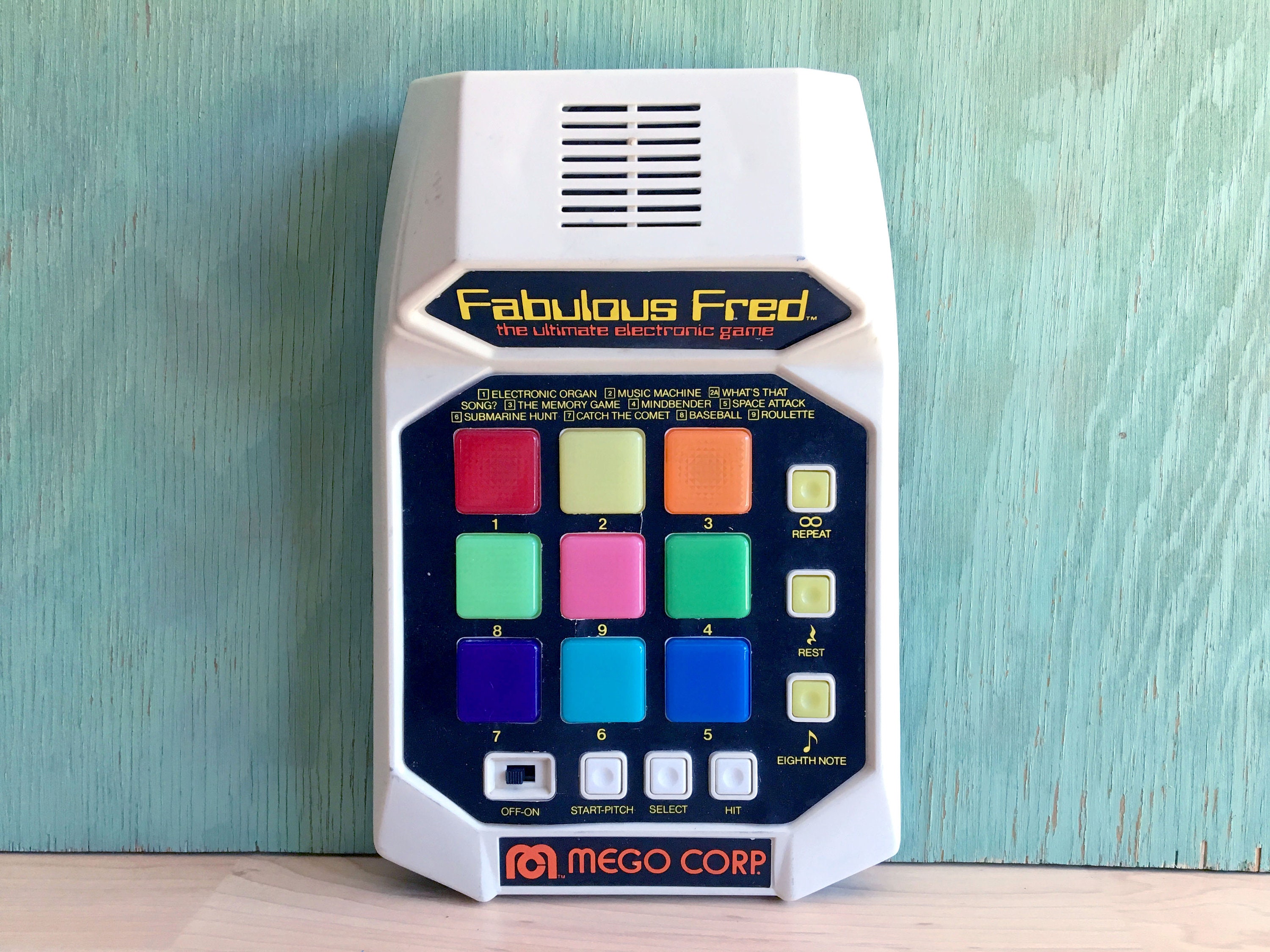 fabulous fred electronic game