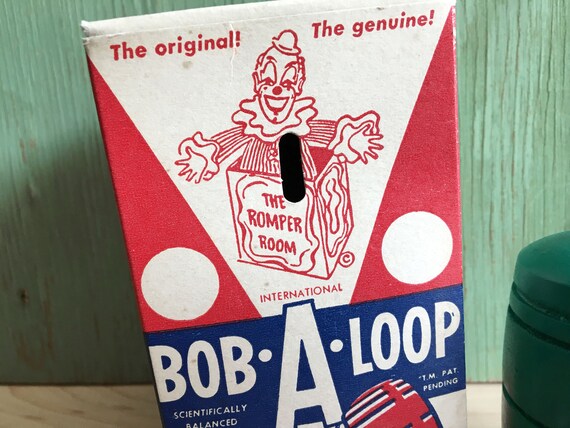 Vintage Romper Room Bob A Loop Toy 1950 S Educational Skill Game