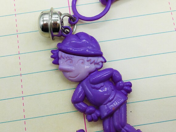 1980s Bell Charm Pinocchio, Figural Boy Clip Char… - image 2