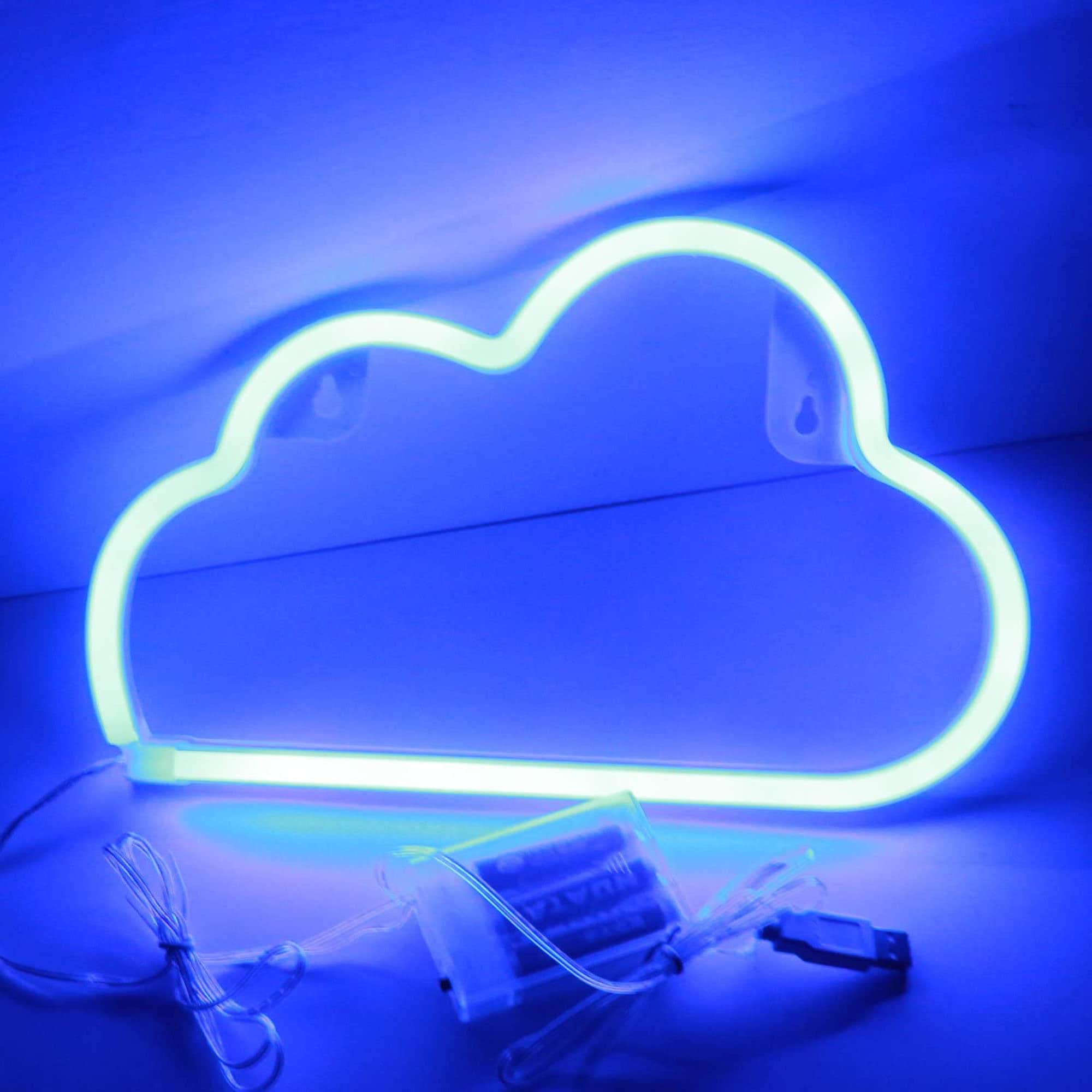 LED Neon Sign lightning Night Light Wall Lamp Bedroom Artwork Game Decor GIFTs LED Neon Sign lightning Night Light Wall Lamp Bedroom Artwork Game Decor GIFTs