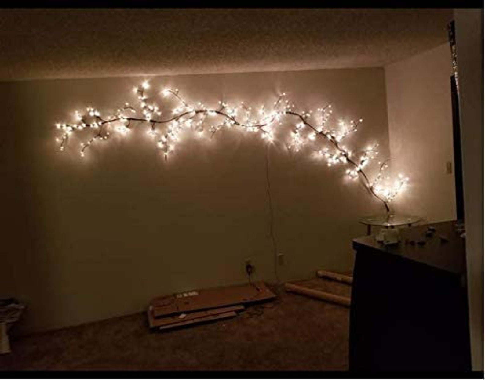 Lighted Willow Vine Artificial Plant Lamp Lights Magical Etsy