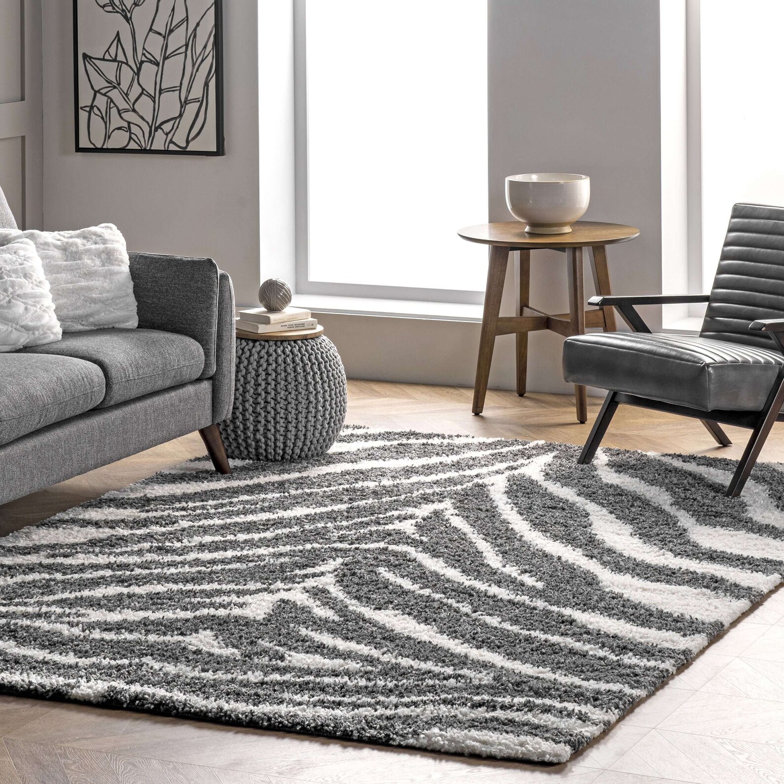 Comfy Area Rug Zebra Skin Pattern Fluffy Carpet w/ Wild Animal Etsy