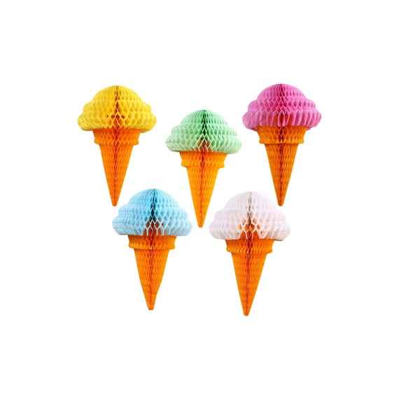 Party Décor Paper & Party Supplies Ice Cream Party Themed Hanging