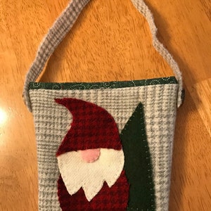 Wool Applique Pocket